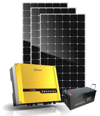 China SUNKET Home Hybrid Solar Power System 3kw 5000w 10000w Solar Power System with Battery for sale