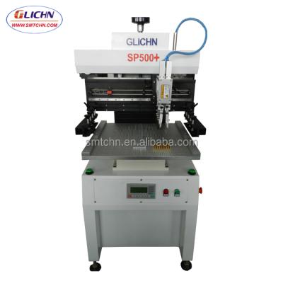 China Factory solder paste printer SP500 series/semi automatic solder paste printing/SMT PCB machine for sale