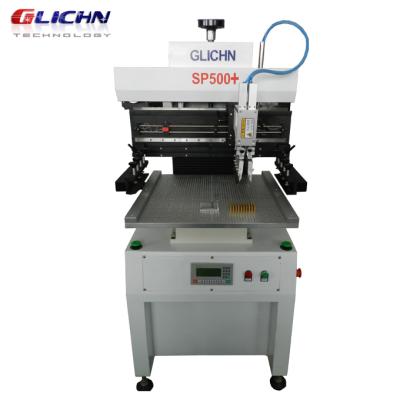 China Factory high precision stencil printer SP500/semi automatic solder paste printing/SMT PCB solder paste printing machine for sale