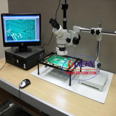 China Factory Boom Single Board Stand / Single Board Trinocular Visual Microscope Bar Inspection Video Microscope SX4TS for sale