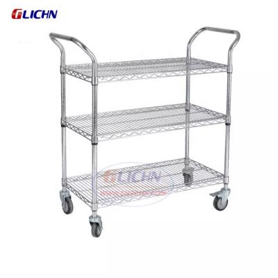 China Storage Stainless Steel SMT Material Car SMT Tray Car for sale