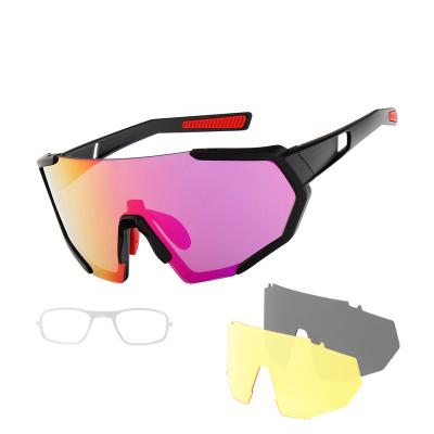 China Modern Gradient Cycling Sunglasses Fashion Man Glass Eye Protection Riding Sunglasses Bike Sunglasses for sale