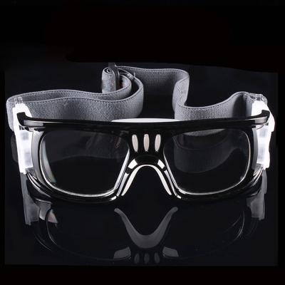 China Hot Sale High Impact Adjustable Basketball Ball Polycarbonate Eye Basketball Protective Glasses Sports Protector for sale