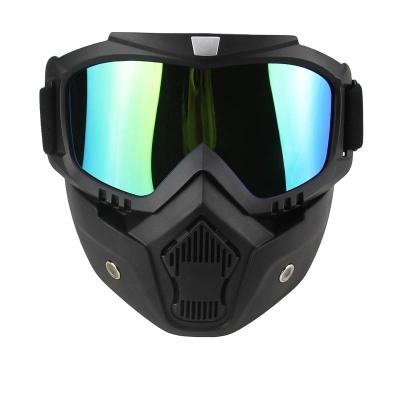 China New Fashion UV400 Wind Mirror CS Shock Outdoor Winter Tactical Motorcycle Riding Glasses for sale