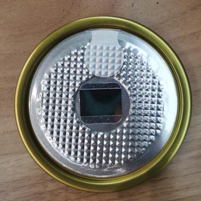 China Non Refillable 300#Degassing Lid Peeling Lid With Valve For Coffee Packaging for sale