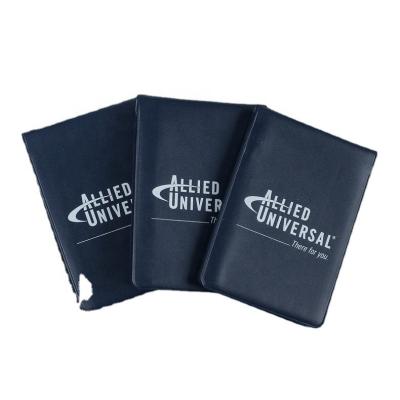 China Promotional Gifts PVC Pocket Notebook With Custom Logo for sale