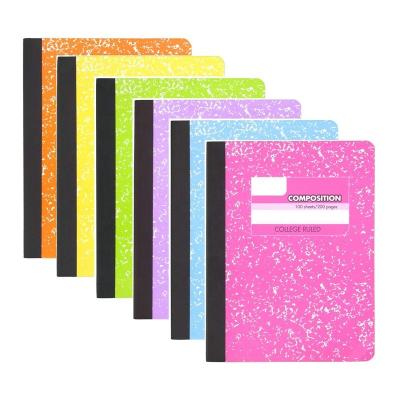 China 100% 2022 classic executive notebooks eco-friendly college green composition exercise for sale