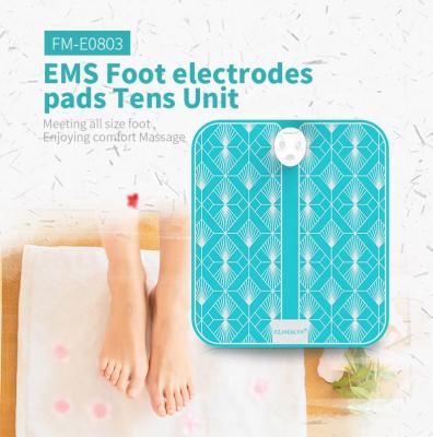 China Hot Sale Foot Massager Pad EMS Massage Mini Electronic Ten Unit Pulse Ten Unit To Reduce Pain Equipment Relax Muscle Home for sale