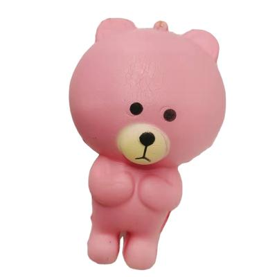 China Relieve Foam Toy Stress Relief Toys Squeeze Toy Soft PU Toy Wholesale Novelty Stress Simulation Bear for sale