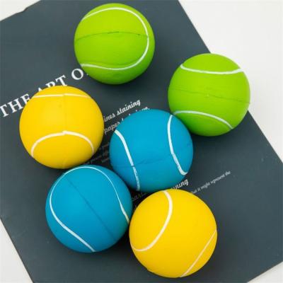 China Relieve Effort Toy Stress Relief Sport Hand PU Foam Training Grip Ball Exercise Power Massage Squeeze Balls for sale