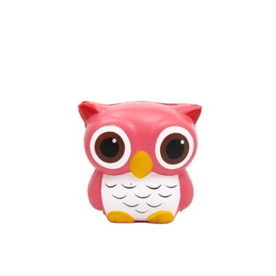 China Relieve Strain Toy Kawaii New Product Squishy Toys Squishy Toys 2022 PU Slow Rebound Owl Styles Decompression Toys for sale