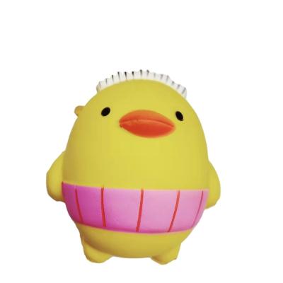 China Relieve Stress Toy 2022 PU Foam New Custom Strain Toy Cute Little Yellow Chicken Squishy Animal Toys Slow Rising Squishy Toys for sale