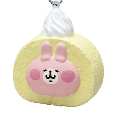 China Wholesale Toy Squishy Toys Wholesale Simulation Kawaii PU Foam Educational Funny Animal Shape Chain Head Chained Custom Squeeze Toy Anti Stress Ball for sale