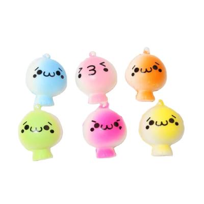 China Funny Educational Key Chain Toy Slow Rising Squishy Mushroom Toy Wholesale Simulation PU Foam Relaxation Animal Train Squeeze Toys for sale