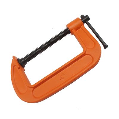 China Assembly Sliding T Bar Quick Handle Easy Fitting With Wide Jaw Opening Hobby Craft Application C Clamp for sale