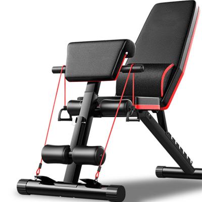 China Restaurant Sports Adjustable Lever Folding Matrix Gym Equipment Banco Ejercicio Multifunctional Home Exercise Chest Weight Bench for sale