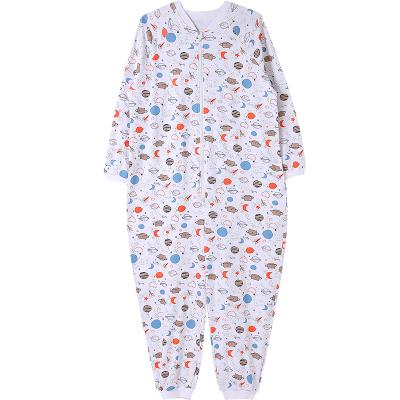 China 2021 New Custom High Quality Printed Adult One Piece Pajamas Thermal Pajamas For Men for sale