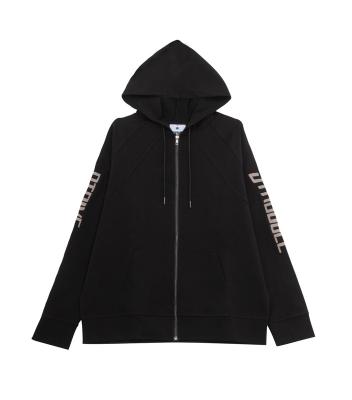 China Anti-pilling Cotton Men Zip Up Logo Hoodies Customized iGift OEM Printing By Low Price High Quality With Hood Sweatsuits for sale