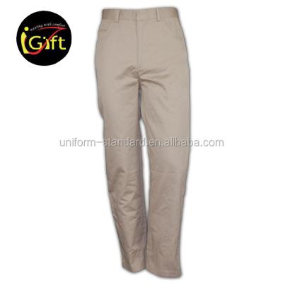 China Anti Pilling Anti Cotton Mens Twill Pants And Pilling Woven Khakis Eco - Friendly Trousers for sale