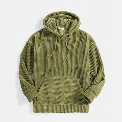 China Custom Warm Anti-wrinkle Hoodies Sweats Basics Hoodies Fleece Corduroy Oversized Hoodie for sale