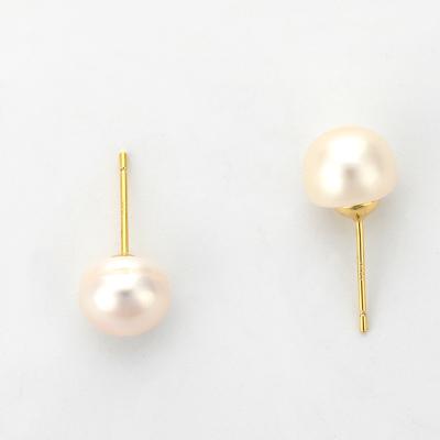 China Wholesale New 925 Needle Pearl Circle Needle Earrings Women Wedding Party Jewelry Girls Wedding Party Jewelry Soft Cute Hanging Silver CLASSIC Sweet for sale