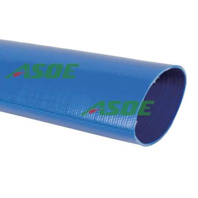 China Water well raise/lower pipe. ASOE Polyriser TPE-P Flexible Layflat Hose For Water With NSF61 Certificate for sale