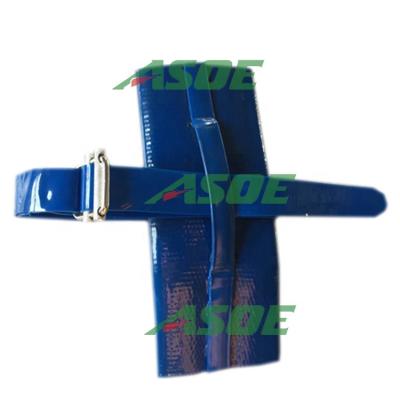 China Flexible Rising Hose For Extracting Underground Water By Weave Polyurethane Covered Hose Drop Flexible Hose for sale