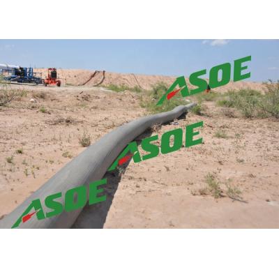 China Bottom Water ASOE 6 Inch NBR Layflat Hose For Bottom Irrigation And Water Transfer for sale