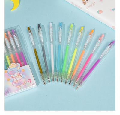 China Custom promotion new product rosalind gel polish gel pen normal ink pen custom gel pens for sale