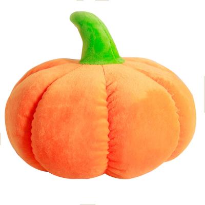 China Gift Children Play Creative Funny Stuffed Toy Decoration Halloween Pumpkin Pillow Cushion Vegetable Doll for sale