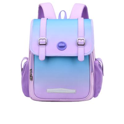 China Anti-theft schoolbag for primary school students grade 3-6, thorn care and load reduction logo, large capacity light backpack for for sale