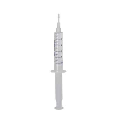 China NO.1 Supplier CPSR Natural Certificate Non Peroxide 10ml Teeth Whitening Gel Syringes for sale