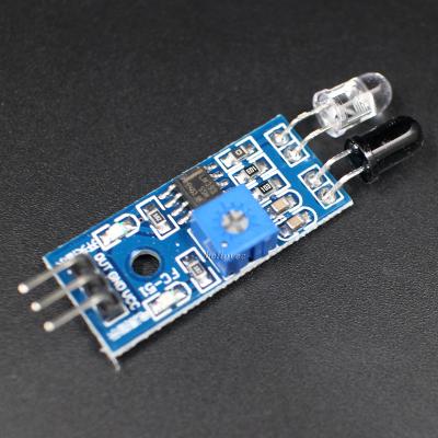 China Infrared Obstacle Avoidance Reflected Tube 3pin IR Photoelectric Infrared Module For DIY Robot for sale