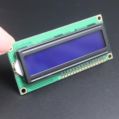 China Lab Experiment 1602 5V Screen Character LCD1602 Module LCD Display Yellow Green 1602 Module for sale