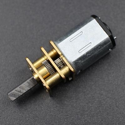 China 10:1 10:1 Metal Micro Gear Motor HPCB 6V Metal Gear Motor With Extended Motor Shaft for sale