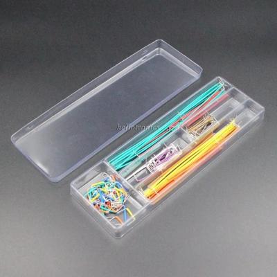 China U-shaped Breadboard Jumper Wires Kits from Jumper Wires 140 Pieces 14 Lengths Assorted Jumper Wire With Preformed Box for sale