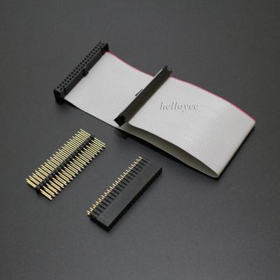 China Raspberry pi B+ 2x20 and 40Pin 20cm Male Female Header for Raspberry pi Model A+/B+/2 GPIO Flat Ribbon Cable for sale