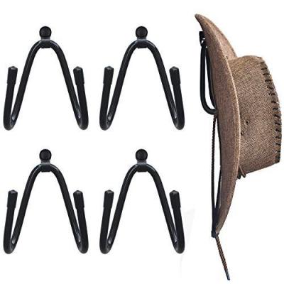 China (Others) 2021 New Cowboy's Adjustable Metal Hat Rack Holder Organizer Wall Mount Low Moq Supply for sale