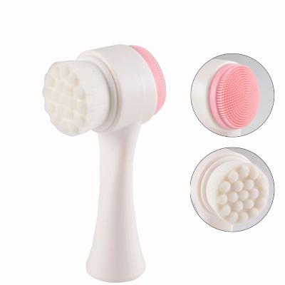 China Dual Eyelash Makeup Brush Mascara for Facial Brush Detergent Wick Mascara Wands with Eyebrow Brush and Comb Universal for sale