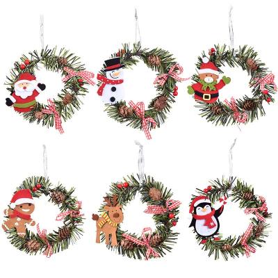 China Fashionable personalized garlands and garlands for Christmas decorations decoration gift handmade party opp packing low moq wholesale for sale