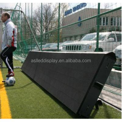 China Stadium led display P10 outdoor football sized stadium board screen display led display board P10 RGB outdoor waterproof stadium barrier screen for sale