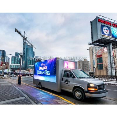 China Mobile Advertising Led Display P10 Outdoor Mobile LED Advertising Truck LED Display On Sale for sale