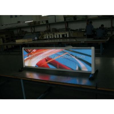 China Taxi P5 LED Top Display Outdoor Waterproof Taxi Top Advertising Display, Digital LED Taxi Roof For Sale for sale