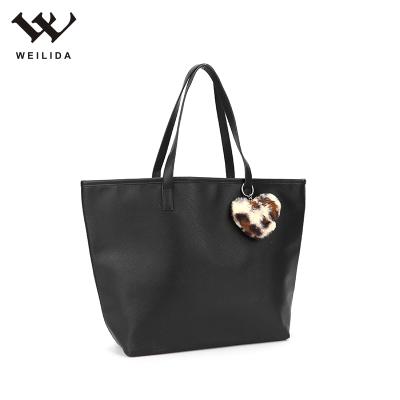 China Newest Trendy PU Leather Handbag Shoulder Tote Bag For Kids for sale