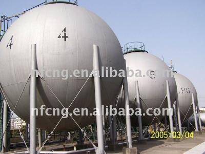 China Spherical power generation gas tanks for sale