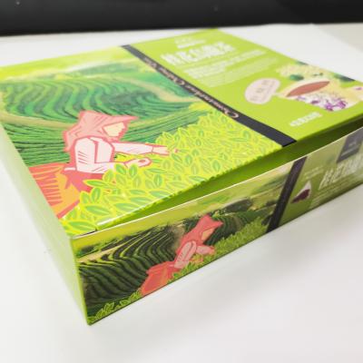 China Universal Custom Wholesale Cardboard Gift Box Holiday Materials Recycled Festive Chinese New Year Gift Box for sale