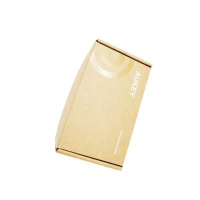 China Recyclable Recycled Custom Handmade Flower Packaging Kraft Paper Watch Gift Box With PVC Window for sale