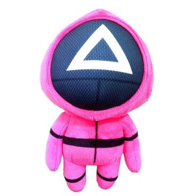 China Cute Gift Dropshipping Squid Game Stuffed Plush Toys Korea TV Squid Game Masken Soft Doll 20cm for sale