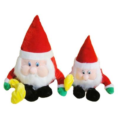 China 2021 OEM Cute Custom Christmas Fun Gift Stuffed Santa Claus Penguin Toy Soft Doll Elf Decorative Plush Toy for sale