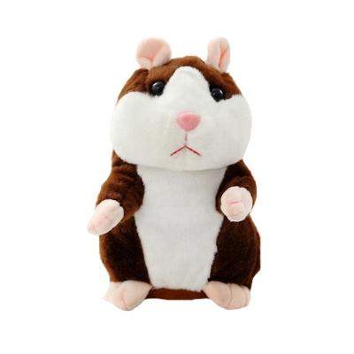 China Electronic Talking Talking Hamster Plush Toys Repeated Stuffed Animals Children Gift for Kids Girls Boys for sale